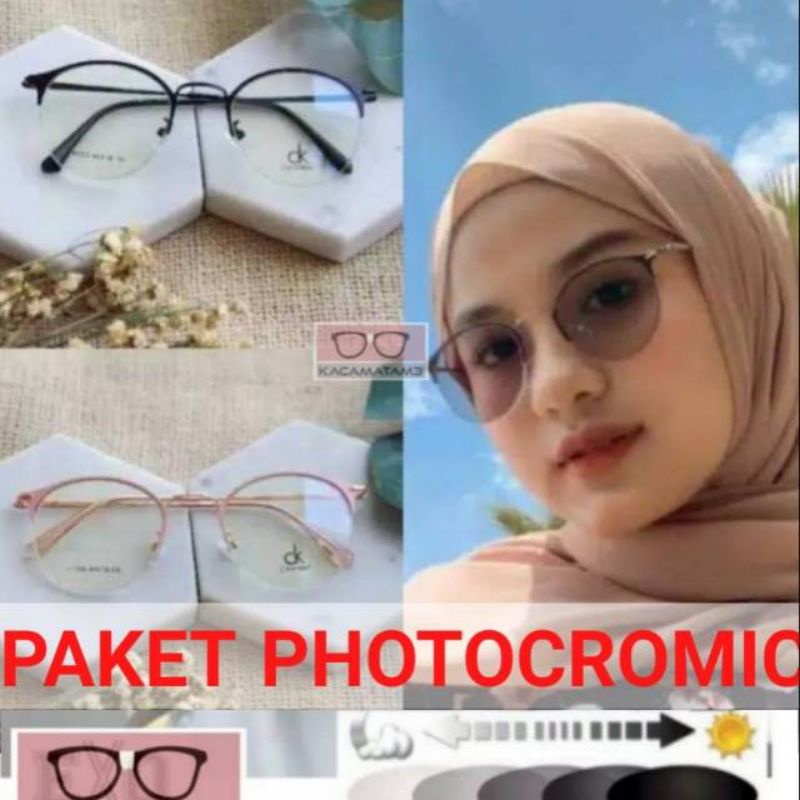 kacamata lensa photocromic antiradiasi boleh pilih yang blueray bisa normal minus plus cilinder tergantung permintaan sampai minus 5 cyl 2 harga masih sama tulis saja pesanan kaka di catatan saat order free box lap cairan pembersih kode 1303 size49-18-135