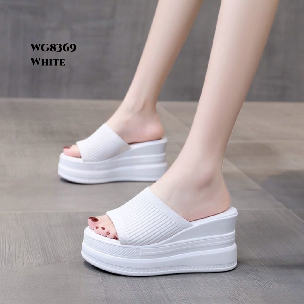 PRF Sandal Wedges Highsole Korea Shoes WG8369