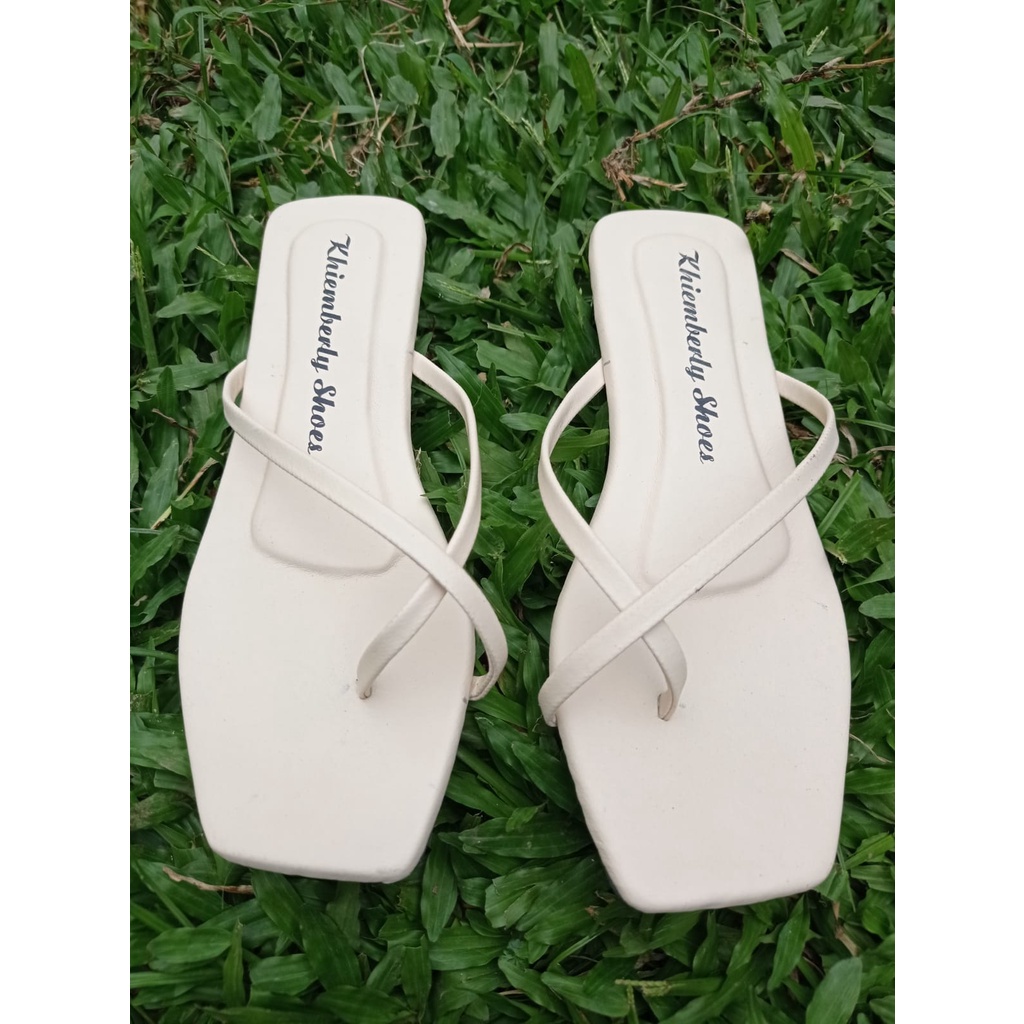 SANDAL WANITA FLIP FLOP TALI  DUA JEMPOL AL 49