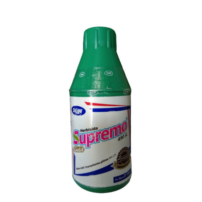 Herbisida DGW Supremo Gold 490SL 200ml Pembasmi rumput liar gulma dan alang-alang