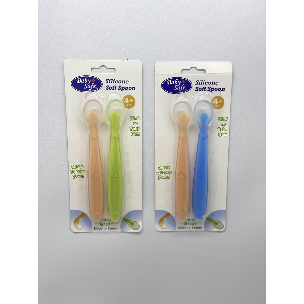 Baby Safe SC009 Silicone Spoon | Sendok Silikon Anak