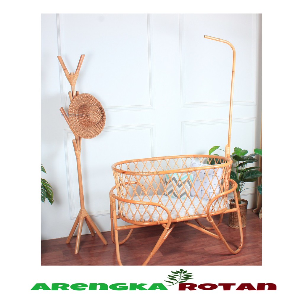 BOX BAYI ROTAN GREGORY | RATTAN BABY BOX  Import