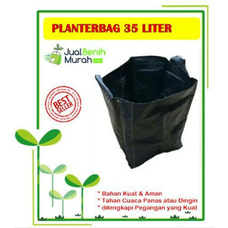 planterbag hitam 35 Liter