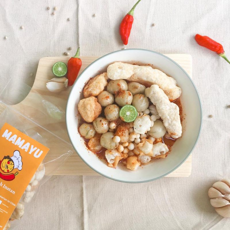 

Cilok Kuah Instan Mamayu (Lemak Sapi)