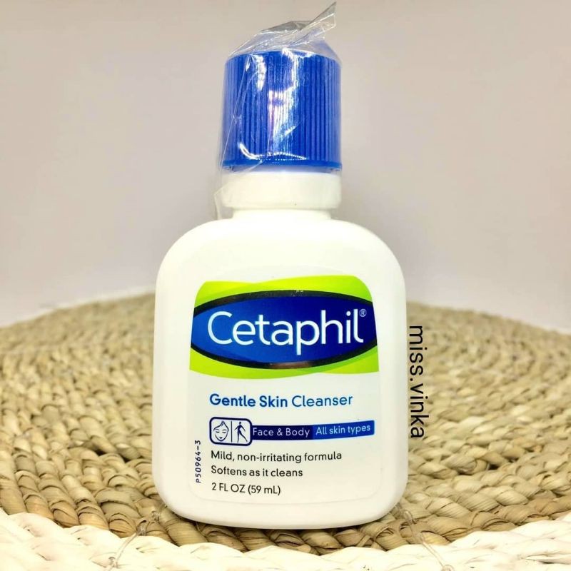 ❤Miss.Vinka❤ ORI Cetaphil Gentle Skin Cleanser 59ml 125ml Pembersih Wajah