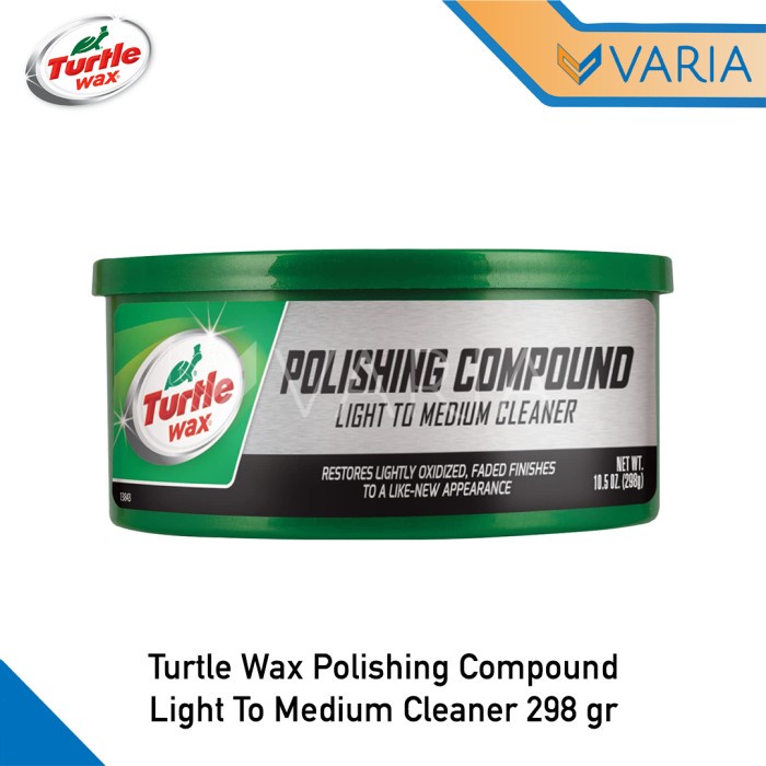 Turtle Wax Polishing Compound Light To Medium Cleaner Pasta 298 gr