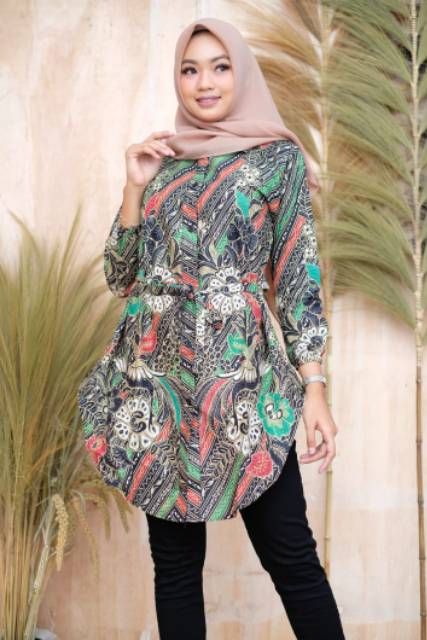 Tunik Cantik kancing depan