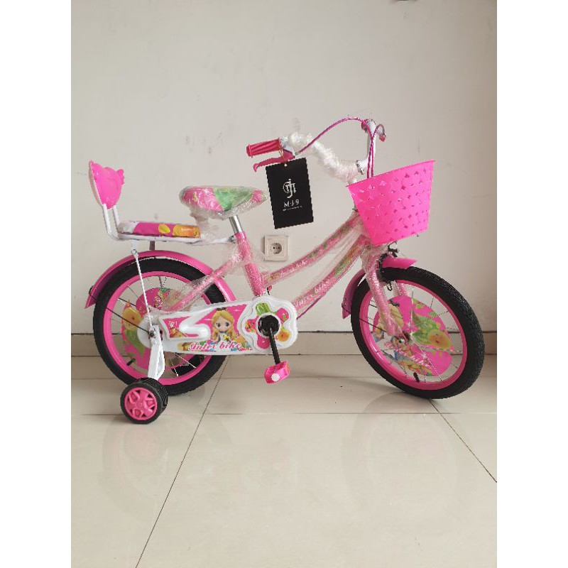 Sepeda Anak Mini Interbike Princess Alice Pink Uk 16 5-7th