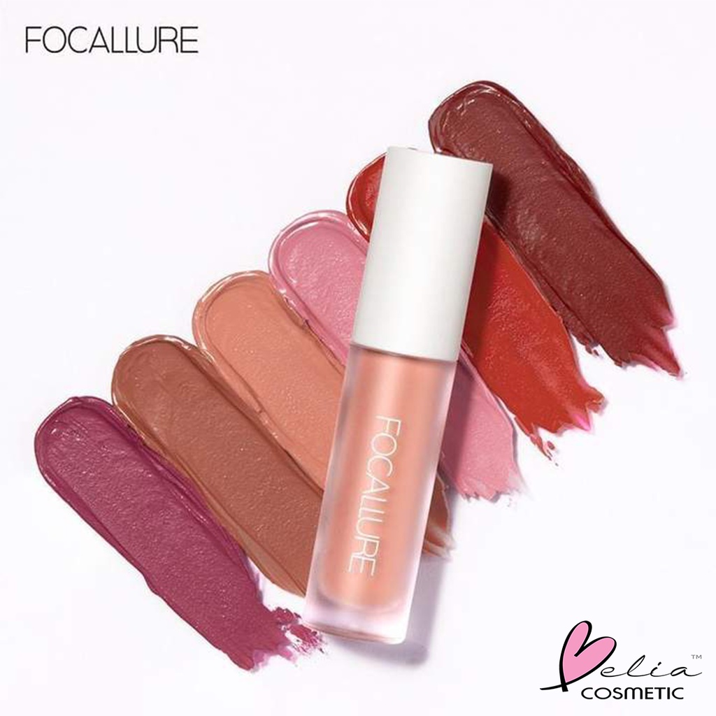 ❤ BELIA ❤ FOCALLURE Stay Matte Lip Ink FA134 | Lip Gloss | Staymax lipstik tahan air | Waterproof | Long Lasting | BPOM