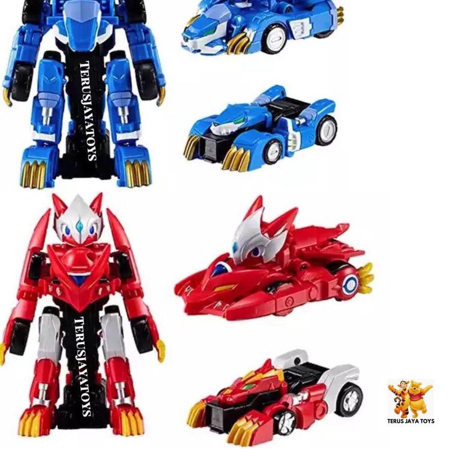 RESTOCK MAINAN  ROBOT WAR BEAST MONKART  draka leo 14591 NEW 