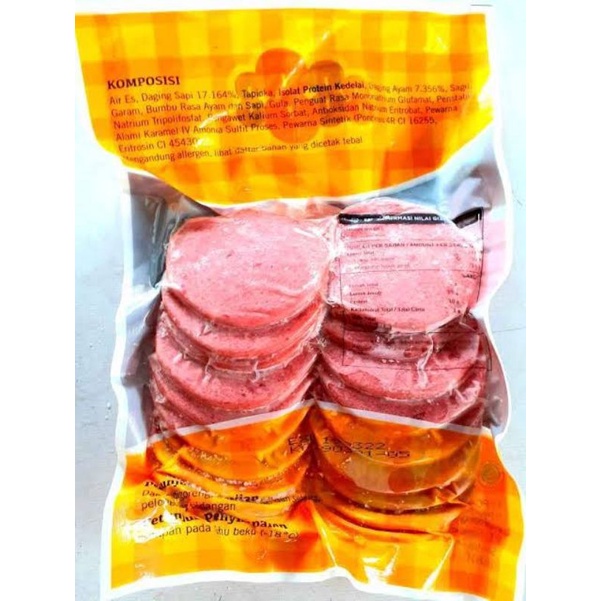 

Beef Burger 888 isi 20