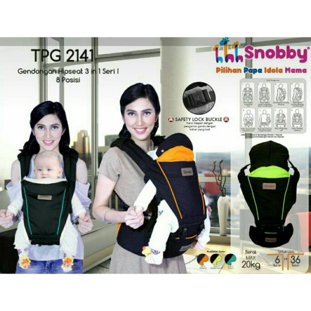 Snobby Gendongan Hipseat TPG 2141/2142/2143/2144