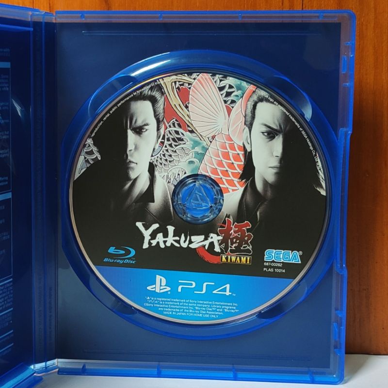 Yakuza Kiwami PS4 Kaset Yakuzakiwami Playstation PS 4 5 CD BD Game Games Kaset Yakuza Kiwami Yakuza1 Yakuza 6 0 like a dragon PS4 PS5 detektif pertarungan gang detective gangster