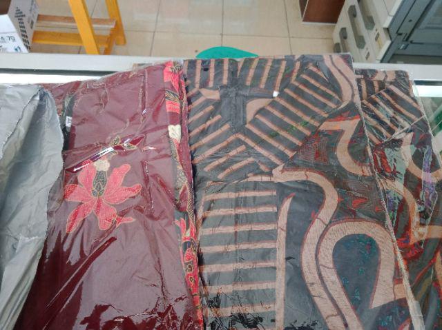 Tunik Sogan Klasik Classic.m L Xl.batik Pekalongan.kawung Parang Seno Truntum Liris.dp