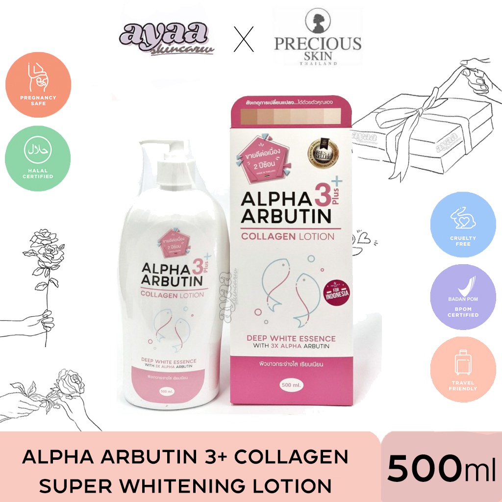 PRECIOUS SKIN MIMI WHITE AHA ALPHA ARBUTIN LOTION KOJIC SOAP ALL PRODUCT BPOM