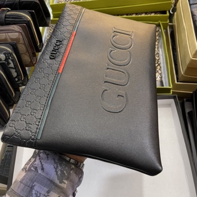 Clutch Gucci Tas Handbag Pria/Wanita Import Quality tanpa Box