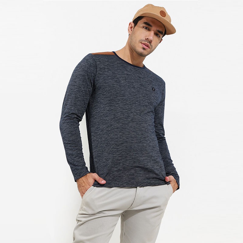 CressidaThe Next Level - Kaos T-shirt Longsleeve Slim Navy - D067N