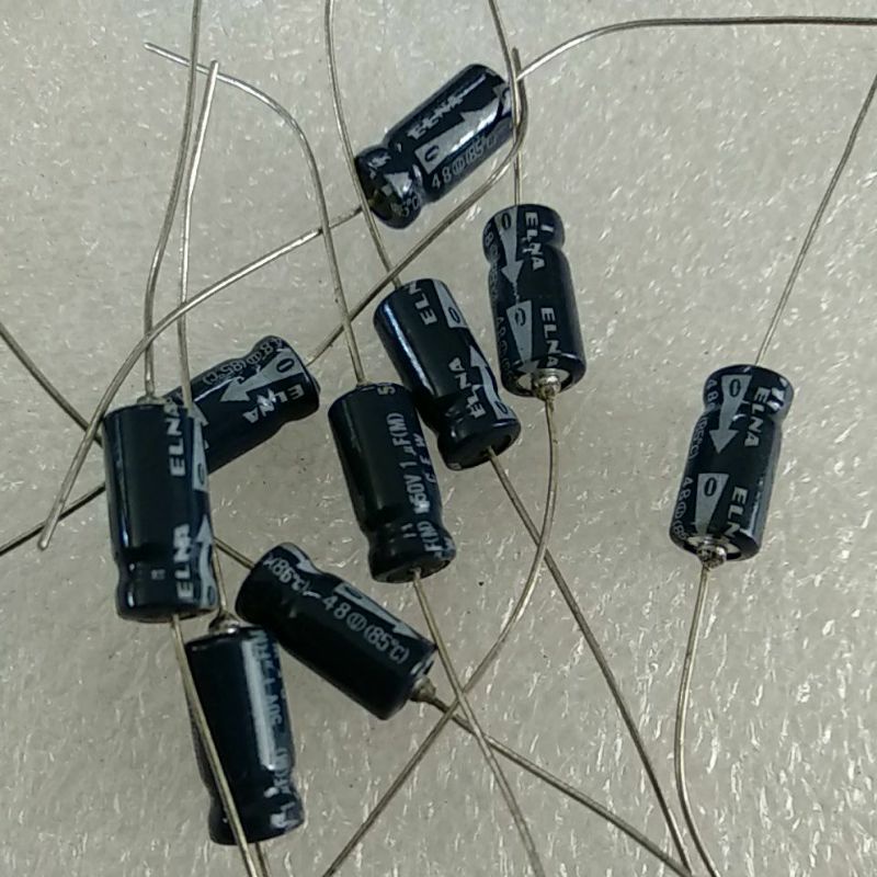 [10pcs] ELCO 1UF 50V ELNA