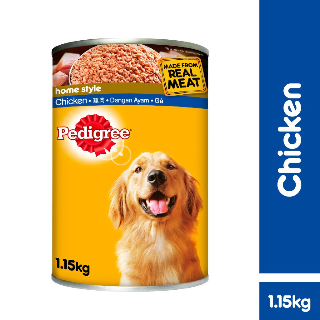 PEDIGREE® Makanan Anjing Basah Kaleng 1.15 Kg-Chicken