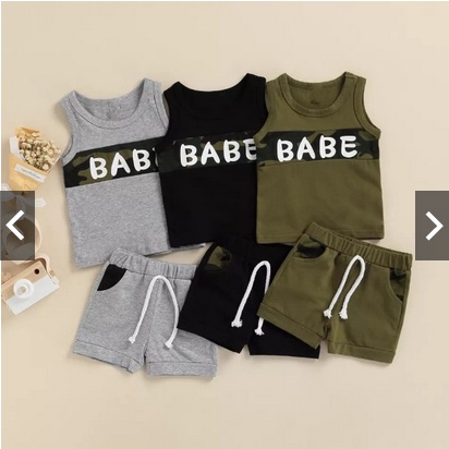 SETELAN SINGLET ANAK BB /SINGLET ANAK BB BAHAN BABY TERRY TEBEL