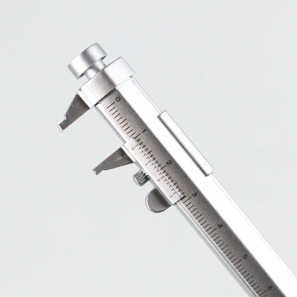 Pena Penggaris Multifungsi Ballpoint Measuring Tool Scale Ruler