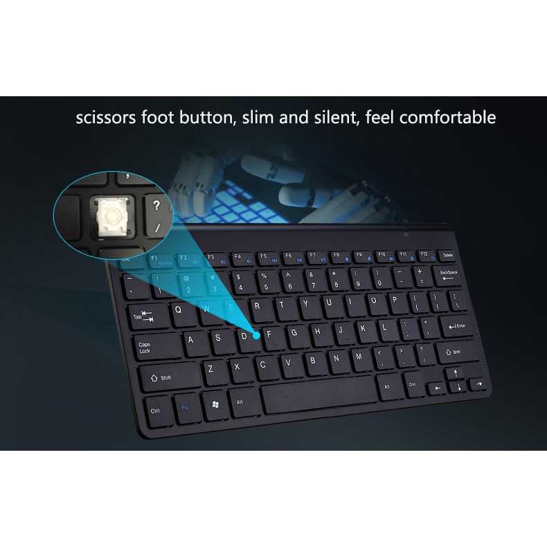 MLNSHP Kimsnot Wireless Keyboard Mouse Combo 2.4G - JP106