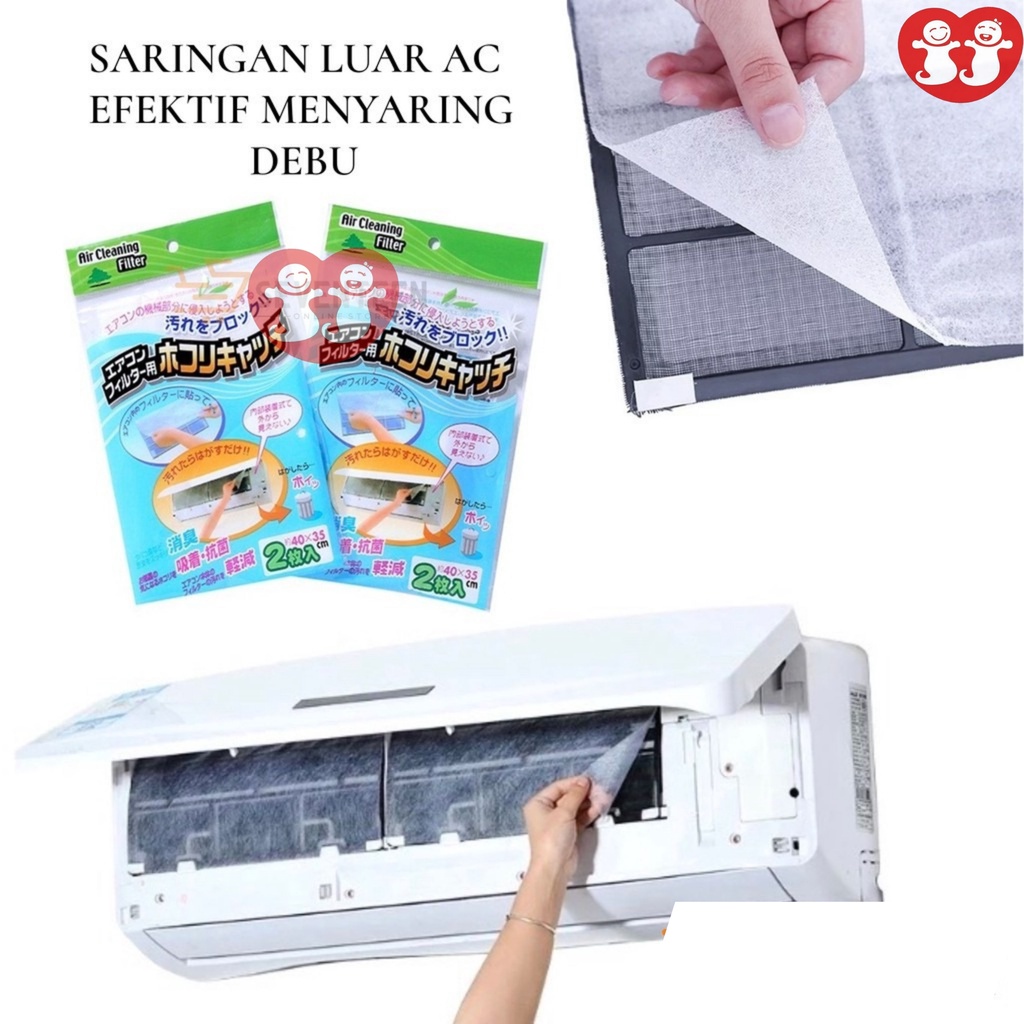 Filter Air Conditional 1/2-2pk/Saringan AC/Filter AC Split Anti Debu