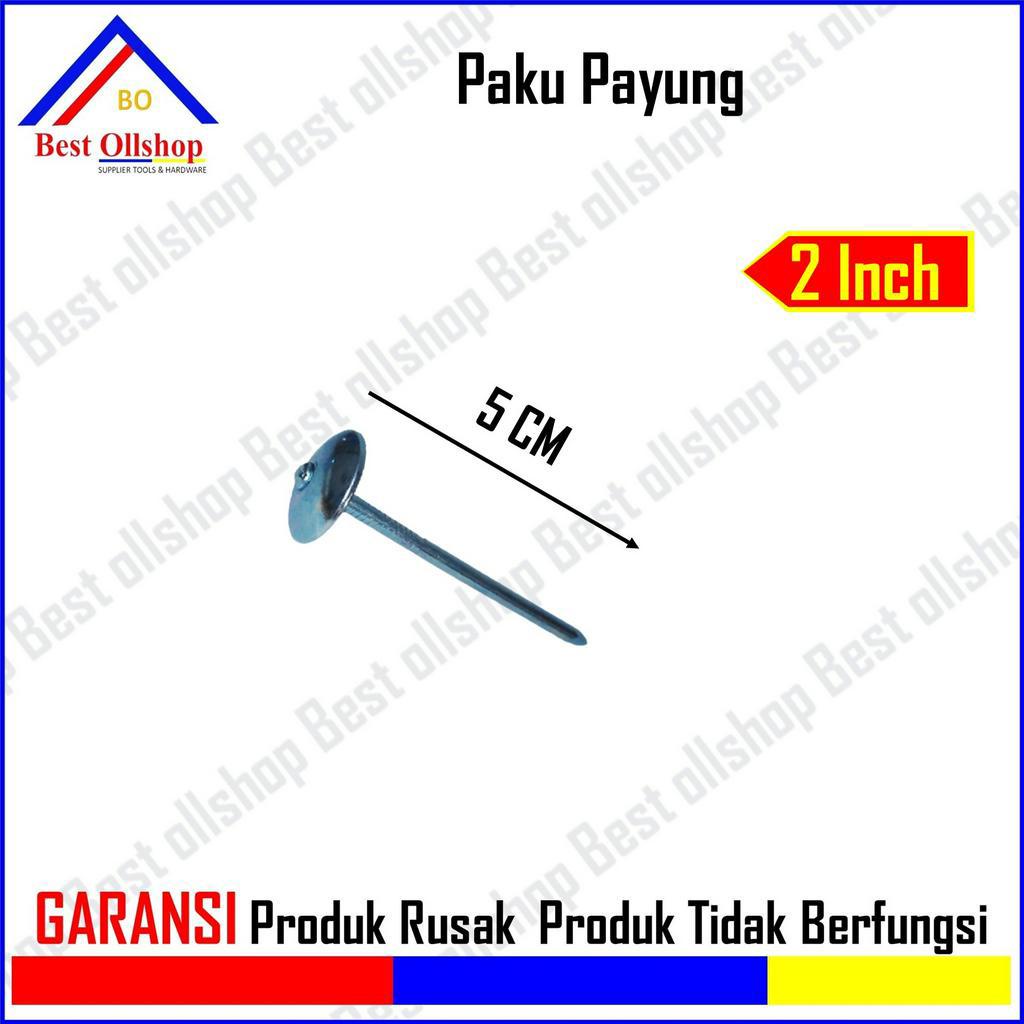 Paku Payung Seng Asbes 5 Cm 2 Inch Harga 1 Pack Atap Spandek