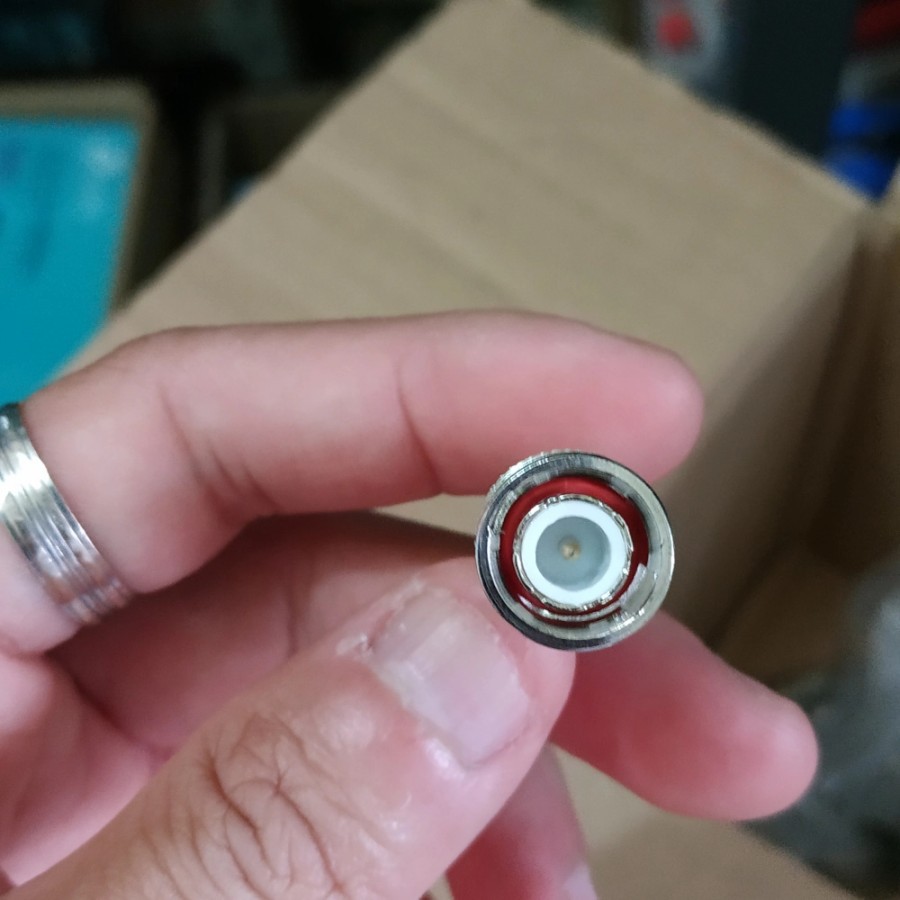 BNC Taiwan Connector Grade A untuk kabel CCTV