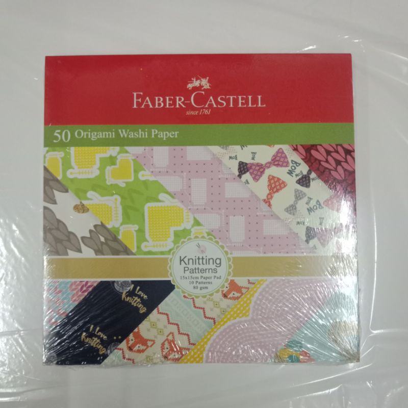 

Kertas Origami/Kertas Lipat Faber Castel 15x15/16x16