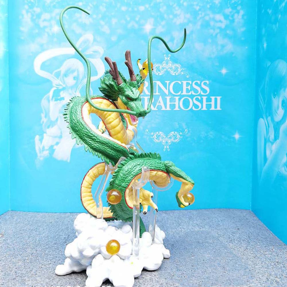 Needway  Toys Gifts Dragon Ball PVC Figurine Toy Action Figurine SHENRON Miniatures Desktop Ornaments Statue Shenlong Japanese Anime Figure Model Toys/Multicolor