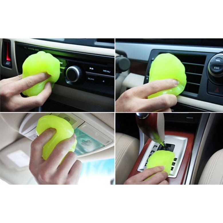 Gel Pembersih Celah Interior Mobil Busa tombak microfiber spons