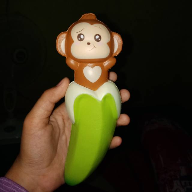Punimaru Monkey Banana Squishy