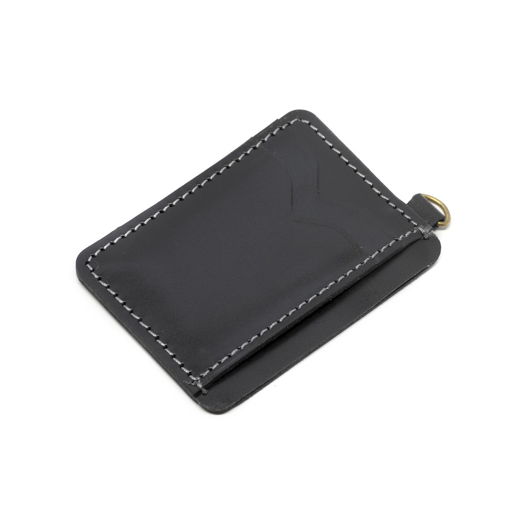 dompet kartu kulit asli card wallet slim wallet plastik mika PHWL1037