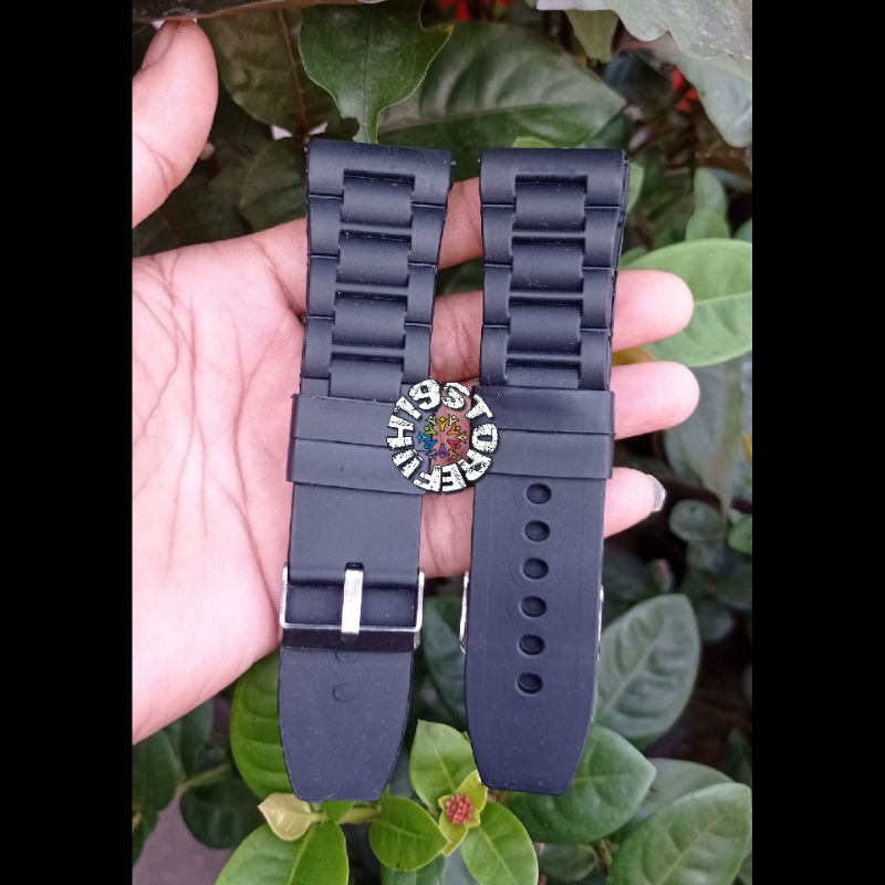 Strap tali jam tangan lasebo 870 rubbee strap jam lasebo