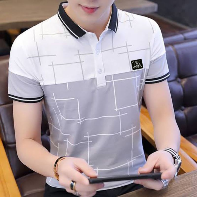 ALVA.id Original Baju Pria Distro Bandung bussines formal casual Cotton Combed 24 s premium