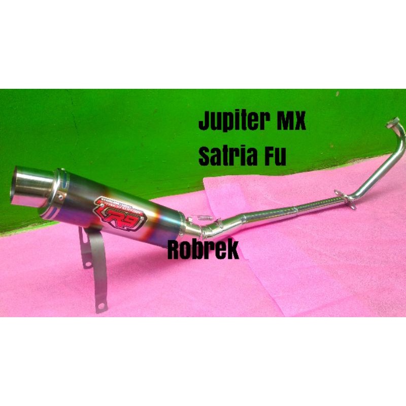 KNALPOT RACING R9 MOTOR JUPITER MX OLD NEW SATRIA KARBU