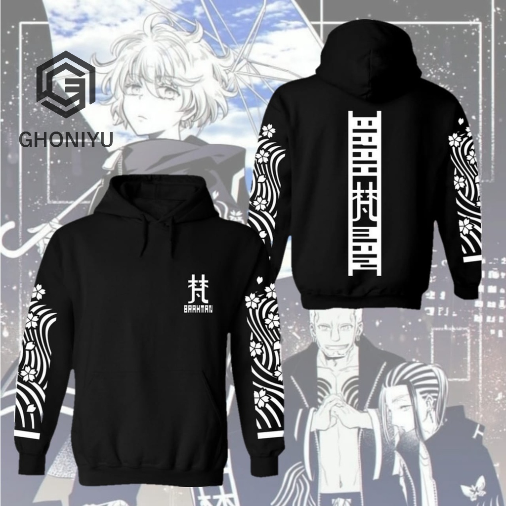 Jaket Sweater Anime Tokyo Revengers Mikey Tokyo Manji Toman Valhalla  Hoodie Pullover Jumbo Murah