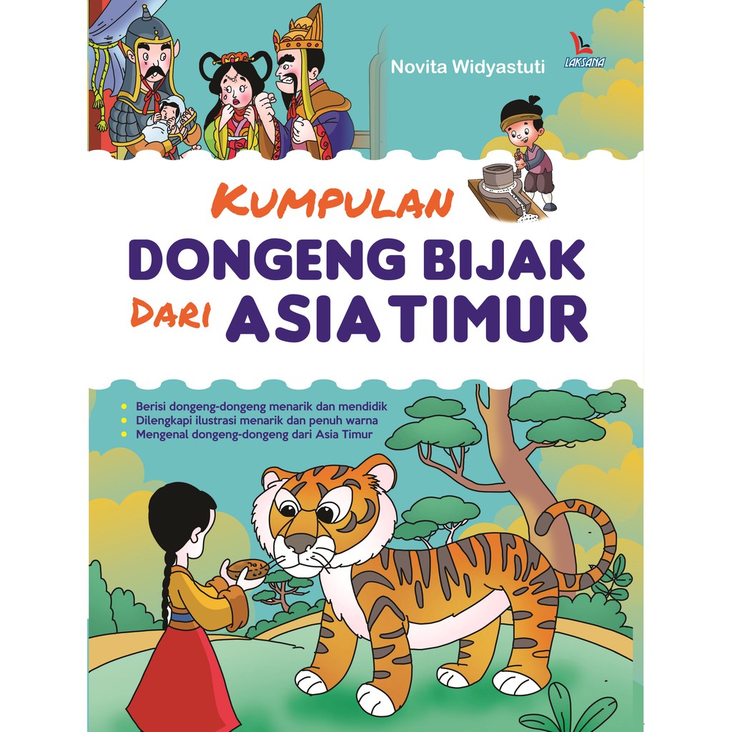 Buku Kumpulan Dongeng Bijak Dari Asia Timur Laksana