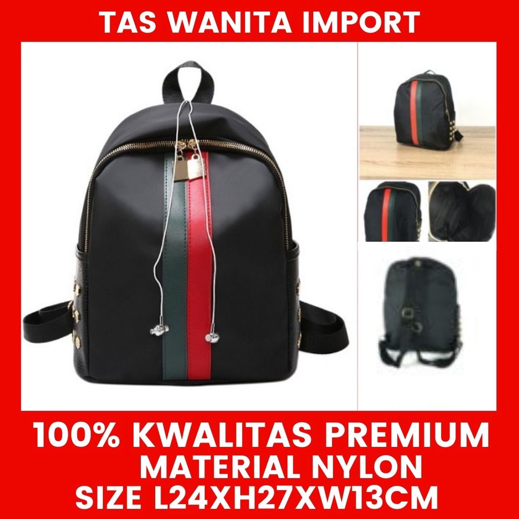 JTF20115 tas rangsel ransel punggung gendong fashion wanita perempuan cewek cewe import impor korea 