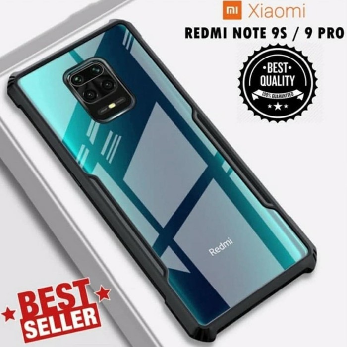 Clear Case Note 9 Pro - Softcase Shockproof Xiaomi Redmi Note 9 Pro - SC