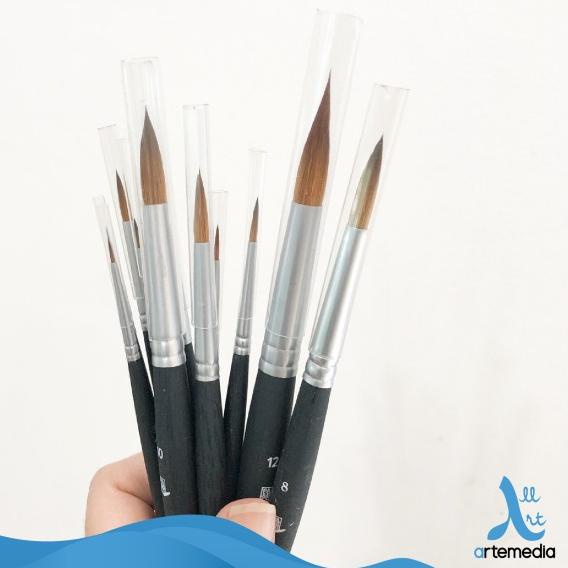 

Kuas Lukis Princeton Aqua Elite 4850R Round Synthetic Brush SH - NO. 3/0