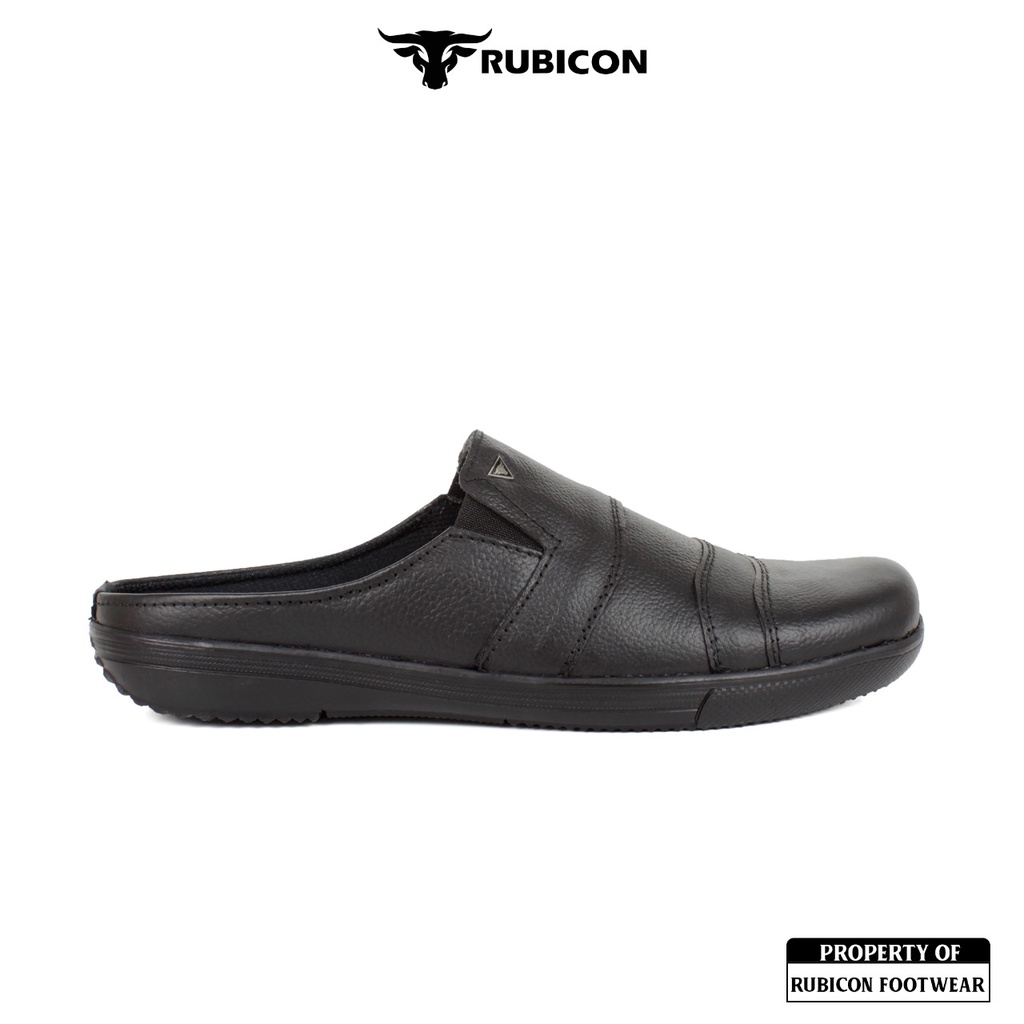 SEPATU CASUAL SLIP ON KULIT ASLI PRIA RUBICON PANGOLIN BUSTONG PREMIUM QUALITY LEATHER