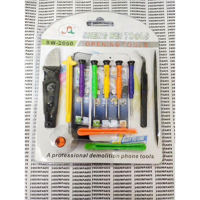 TOOLS OPENING ALAT PEMBUKA HP SET OBENG PINSET SW2060