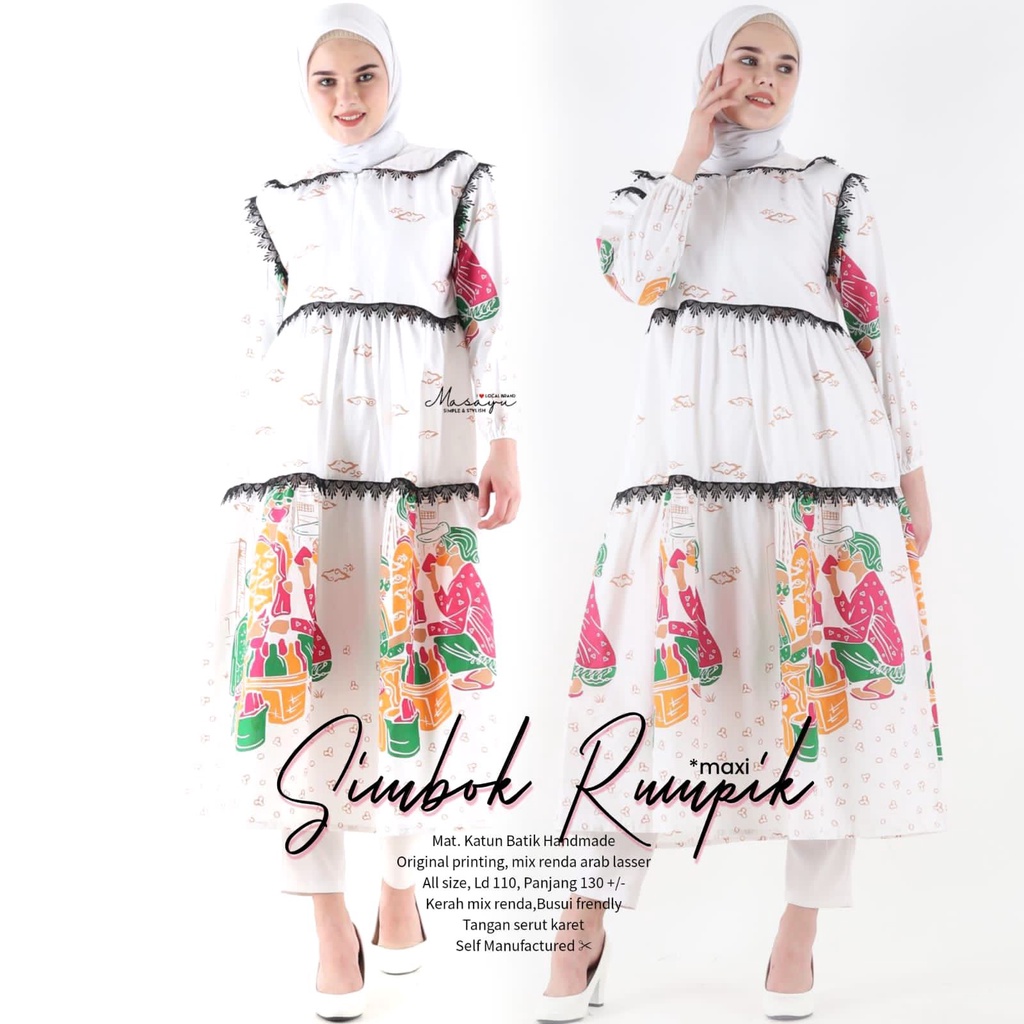 Simbok rumpik maxi batik solo