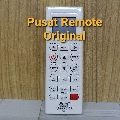 MULTI REMOTE REMOT AC CHANGHONG KKG9B-CH SEPERTI ORIGINAL