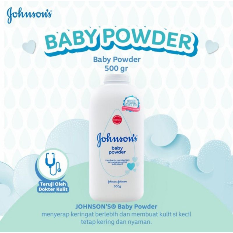 JOHNSON'S Regular Baby Powder 300g &amp; 500g