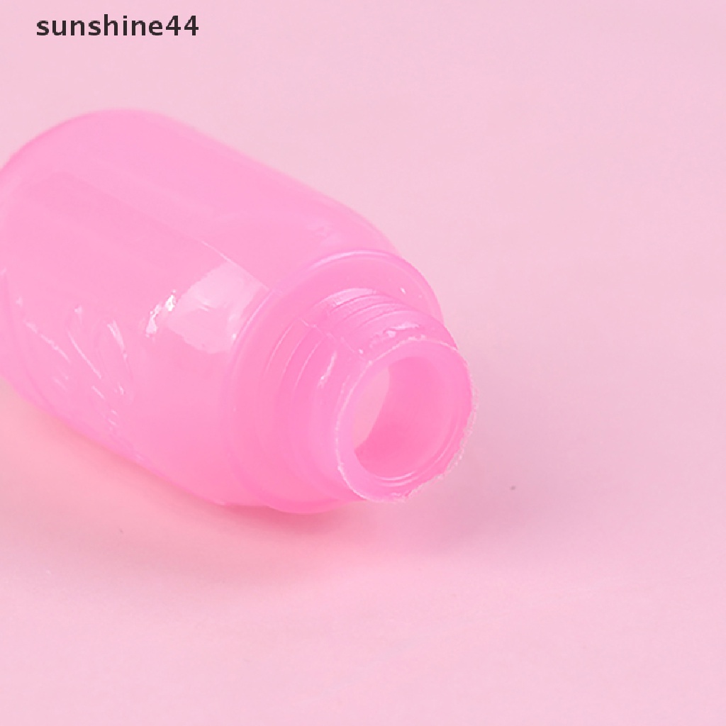 Sunshine 4Pcs Botol Kontainer Tomat / Kecap / Saus Salad Mini Portable