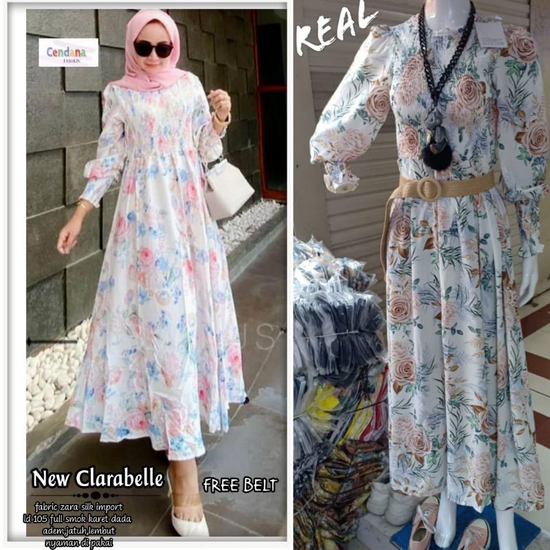 Dress Impor Bangkok Bahan Zara Silk