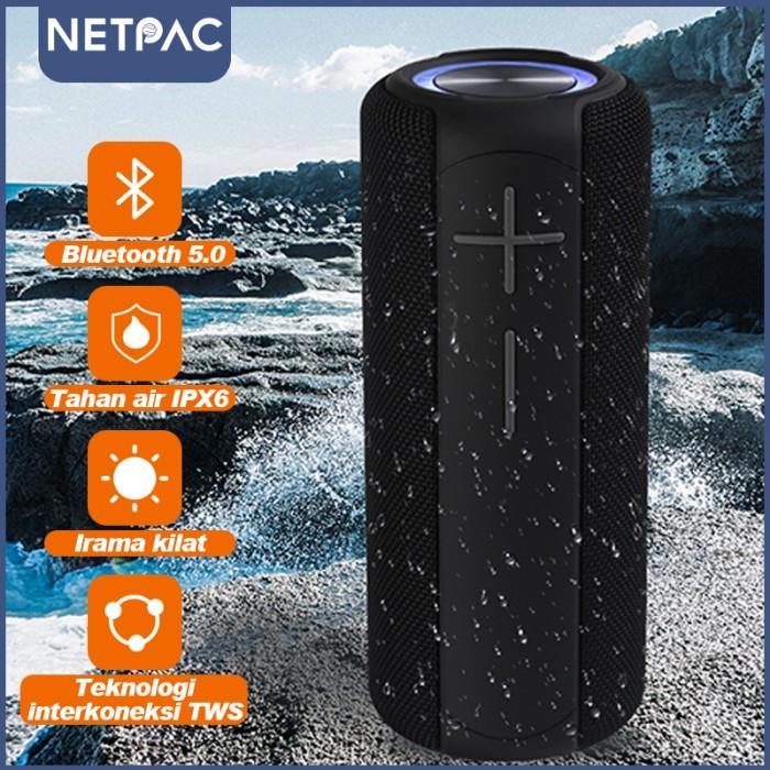 Speaker Bluetooth Wireless Bass 6D Audio Speaker Portable HIFI Netpac